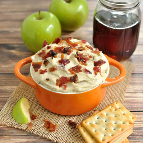 apple and bacon cream cheese