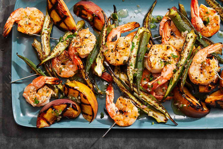 Image of herbes de provence and peach grilled marinade
