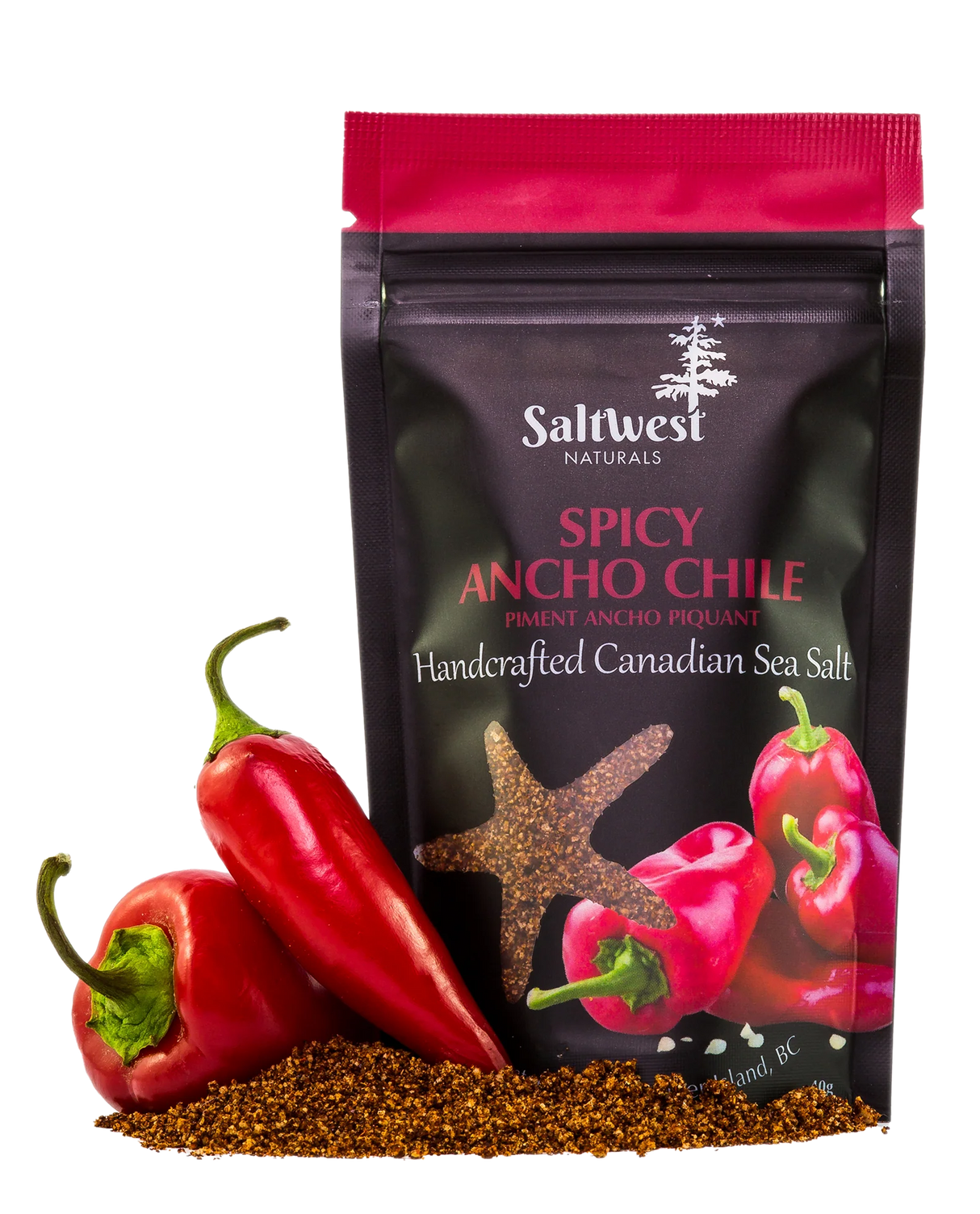 Spicy Ancho Sea Salt (Saltwest™) 50g