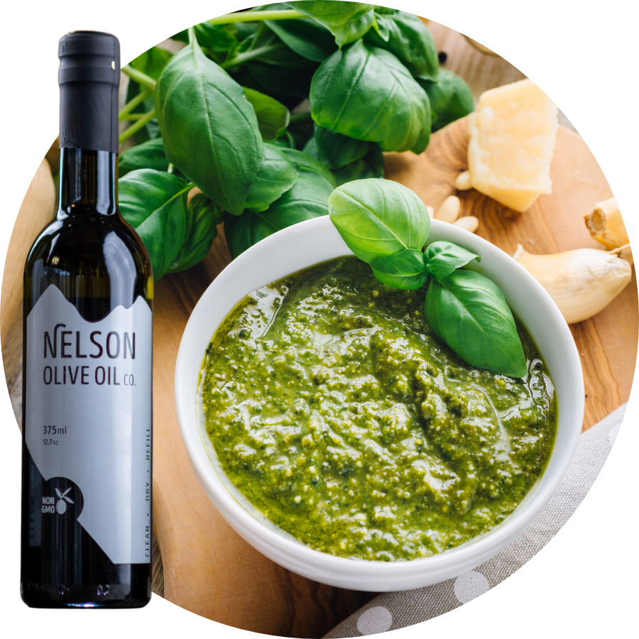 Spicy Calabrian Pesto Infused Olive Oil